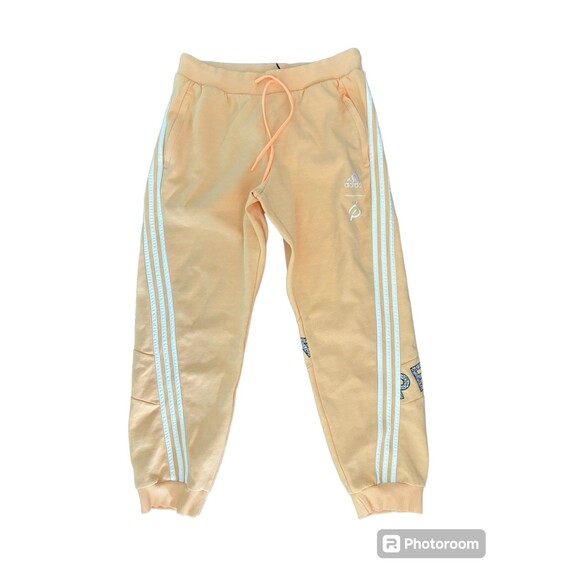 Adidas Adult Unisex Go Retro Peloton Jogger Size Large Orange - Picture 4 of 11